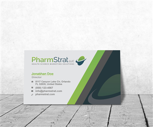 Design de Carte de Visite par Matrix5 Creative pour PharmStrat, LLC | Design : #3601485