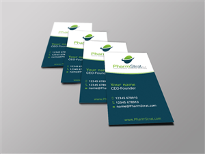 Design de Carte de Visite par Mulugeta pour PharmStrat, LLC | Design : #3564564