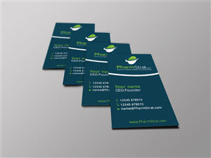 Design de Carte de Visite par Mulugeta pour PharmStrat, LLC | Design : #3574651