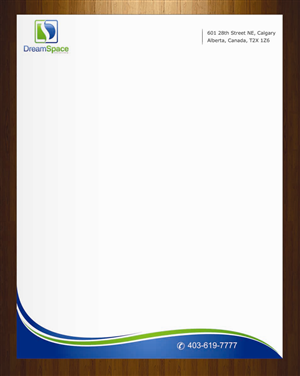 Letterhead Design by harmi_199 for DreamSpace Interiors Corp. | Design: #3547702