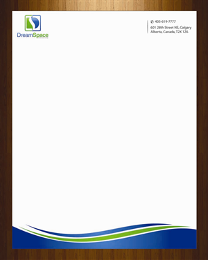 Letterhead Design by harmi_199 for DreamSpace Interiors Corp. | Design: #3547703
