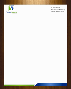 Letterhead Design by harmi_199 for DreamSpace Interiors Corp. | Design: #3547704