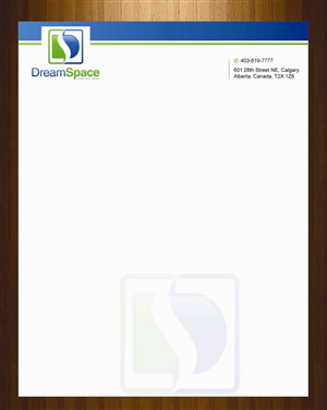 Letterhead Design by harmi_199 for DreamSpace Interiors Corp. | Design: #3547710