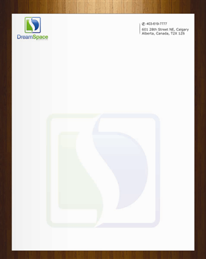 Letterhead Design by harmi_199 for DreamSpace Interiors Corp. | Design: #3547711