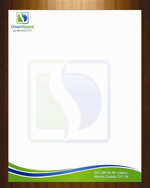 Letterhead Design by harmi_199 for DreamSpace Interiors Corp. | Design: #3547717