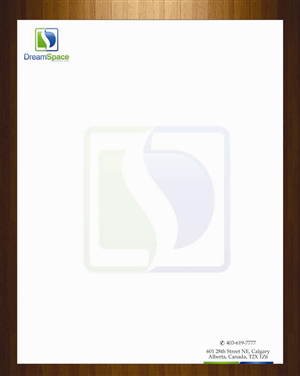 Letterhead Design by harmi_199 for DreamSpace Interiors Corp. | Design: #3547769