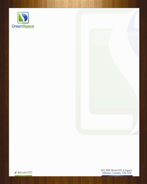 Letterhead Design by harmi_199 for DreamSpace Interiors Corp. | Design: #3547770