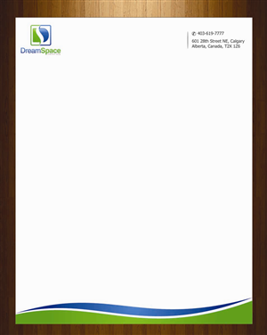 Letterhead Design by harmi_199 for DreamSpace Interiors Corp. | Design: #3547828