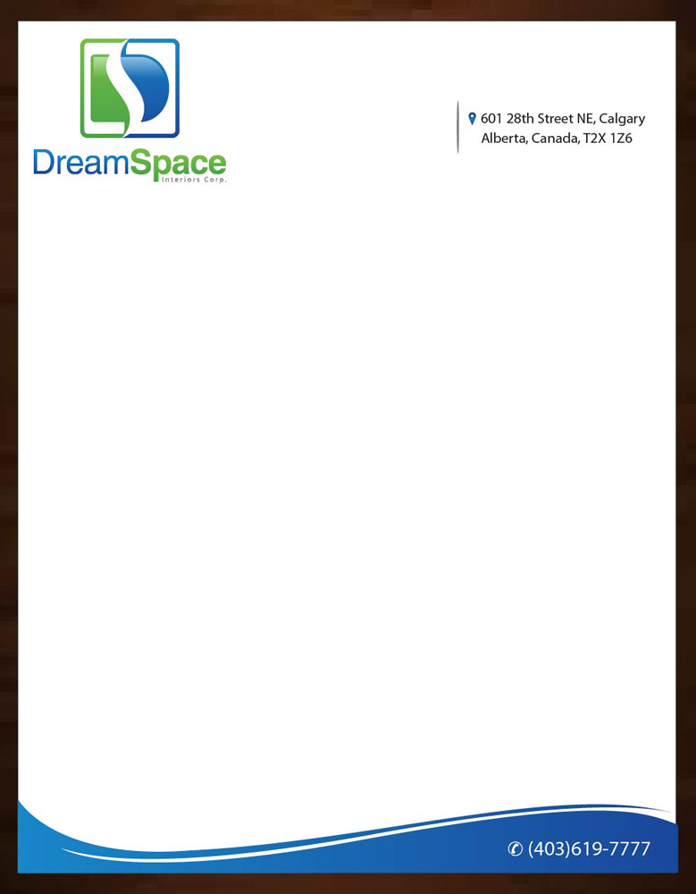 Design En-Tête par Joy16589 pour DreamSpace Interiors Corp. | Design #3545497