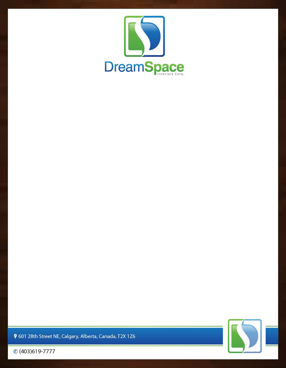 Briefkopf-Design von Joy16589 für DreamSpace Interiors Corp. | Design #3545502