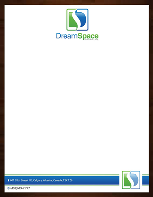 Letterhead Design by Joy16589 for DreamSpace Interiors Corp. | Design: #3545502