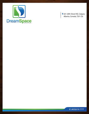 Letterhead Design by Joy16589 for DreamSpace Interiors Corp. | Design: #3545514