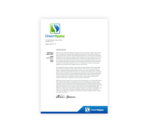 Letterhead Design by mag wong for DreamSpace Interiors Corp. | Design: #3553957