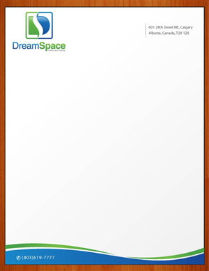 Briefkopf-Design von Sbss für DreamSpace Interiors Corp. | Design: #3573266