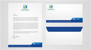 Letterhead Design by Owaisias for DreamSpace Interiors Corp. | Design #3542557