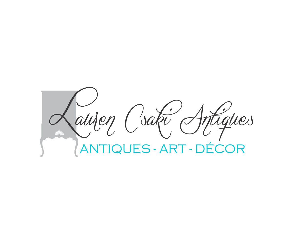 Logo Design by SK for Lauren Csaki Antiques | Design #3547778