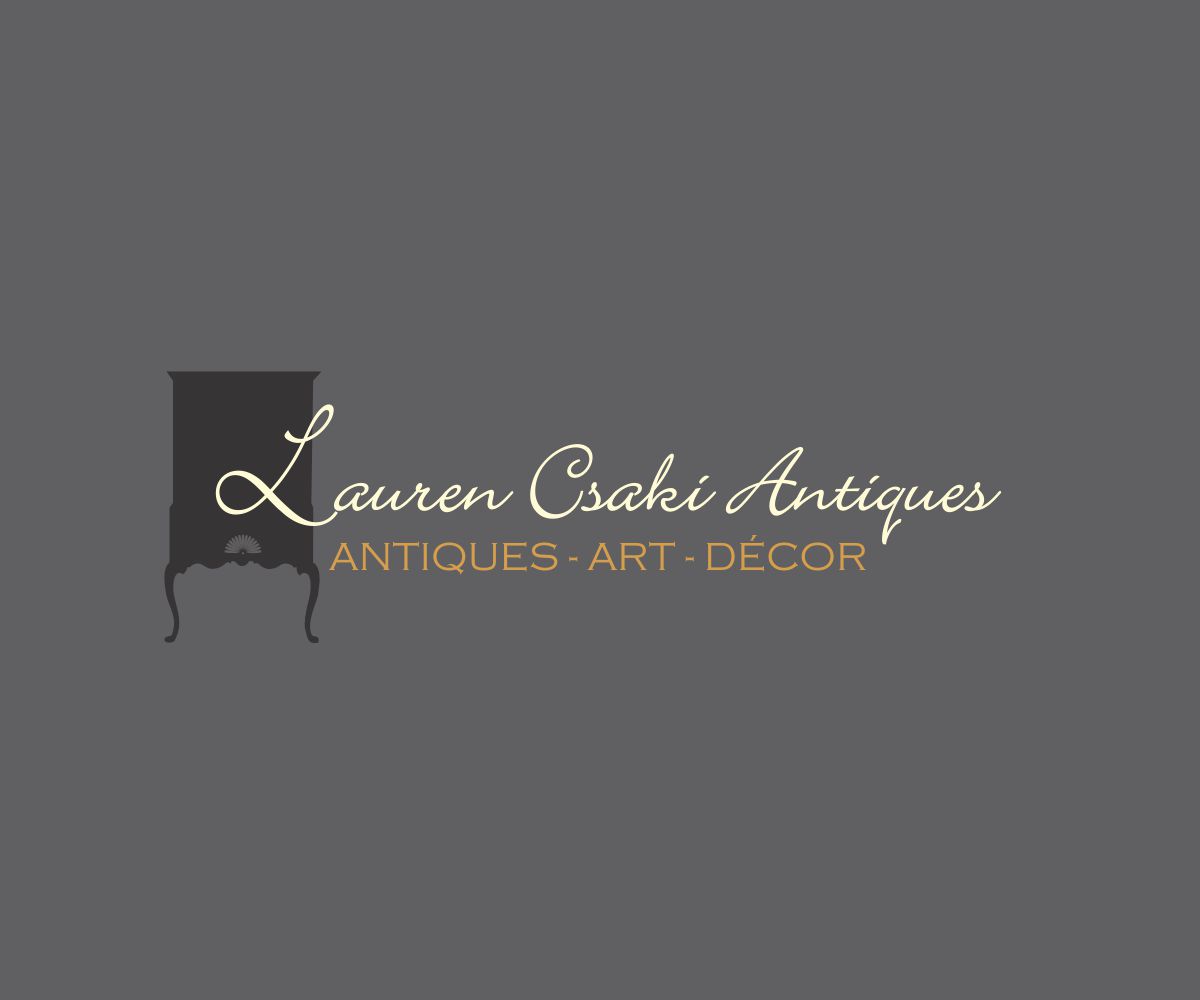 Logo Design by SK for Lauren Csaki Antiques | Design #3561502