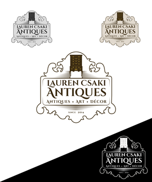 Logo-Design von StudioD™ für Lauren Csaki Antiques | Design: #3544105