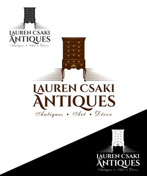 Logo-Design von StudioD™ für Lauren Csaki Antiques | Design: #3584590
