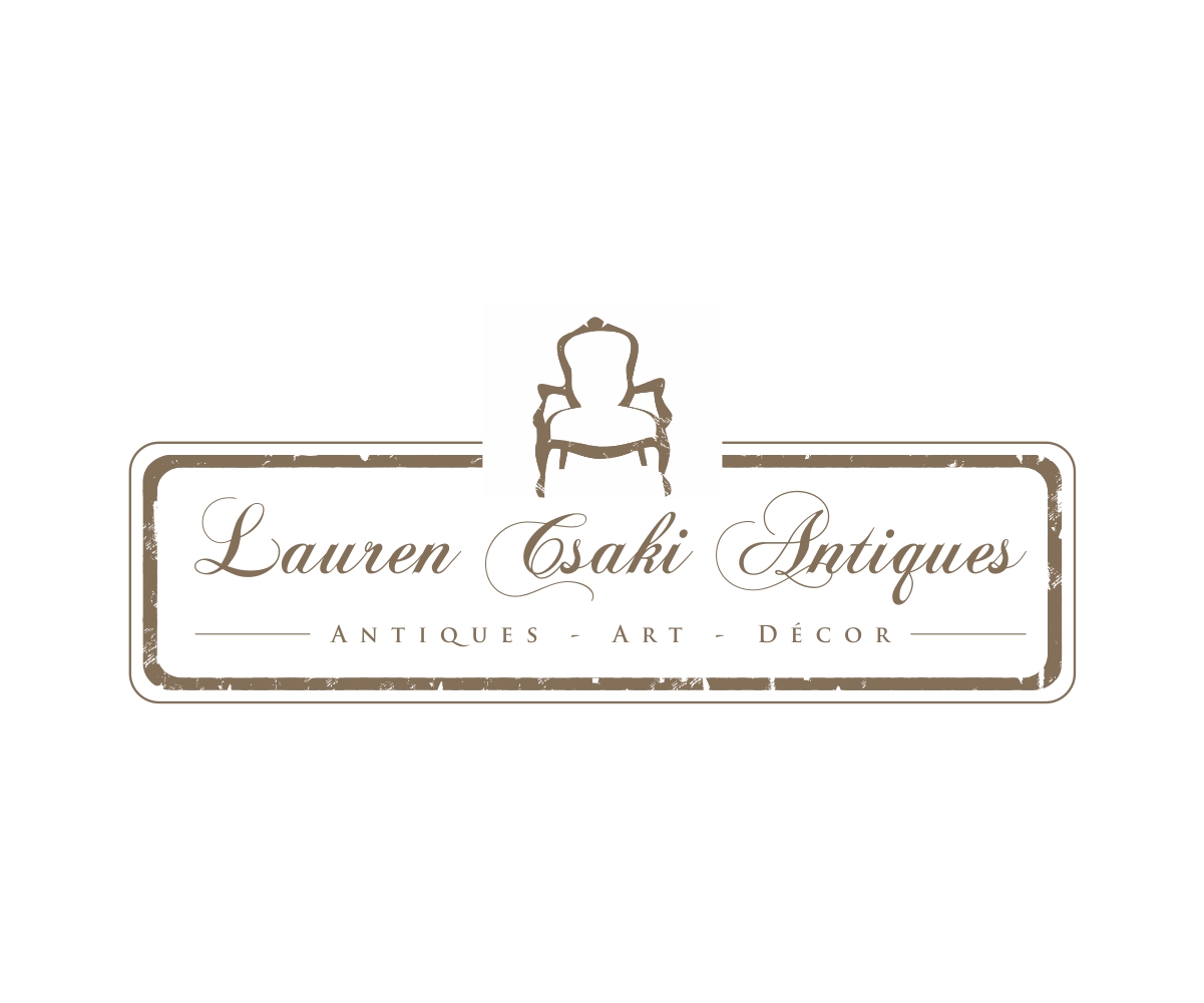 Logo Design by Mandarina for Lauren Csaki Antiques | Design #3549221
