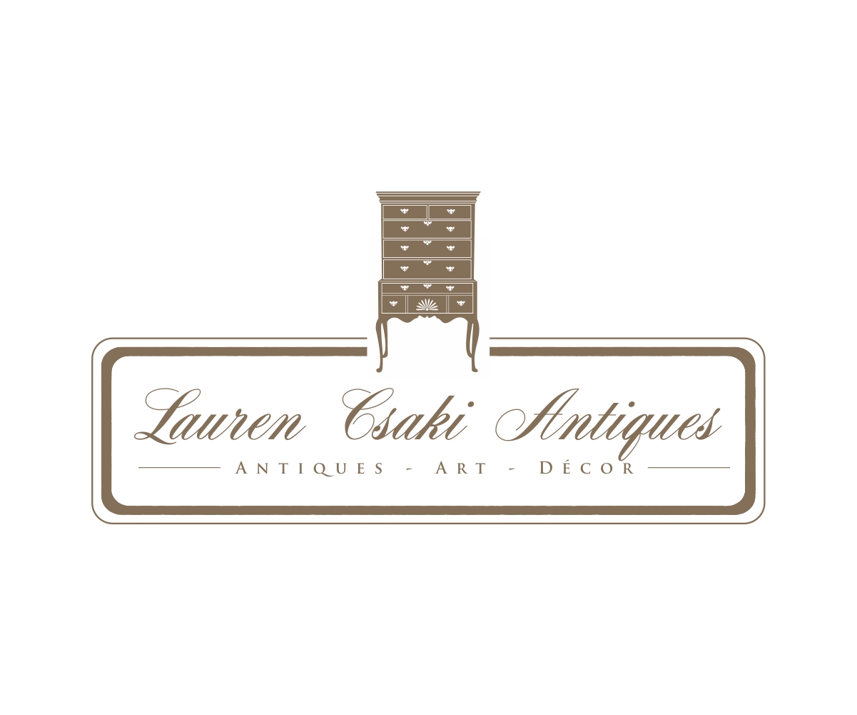 Logo Design by Mandarina for Lauren Csaki Antiques | Design #3592012