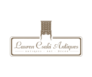 Logo-Design von Mandarina für Lauren Csaki Antiques | Design: #3592034