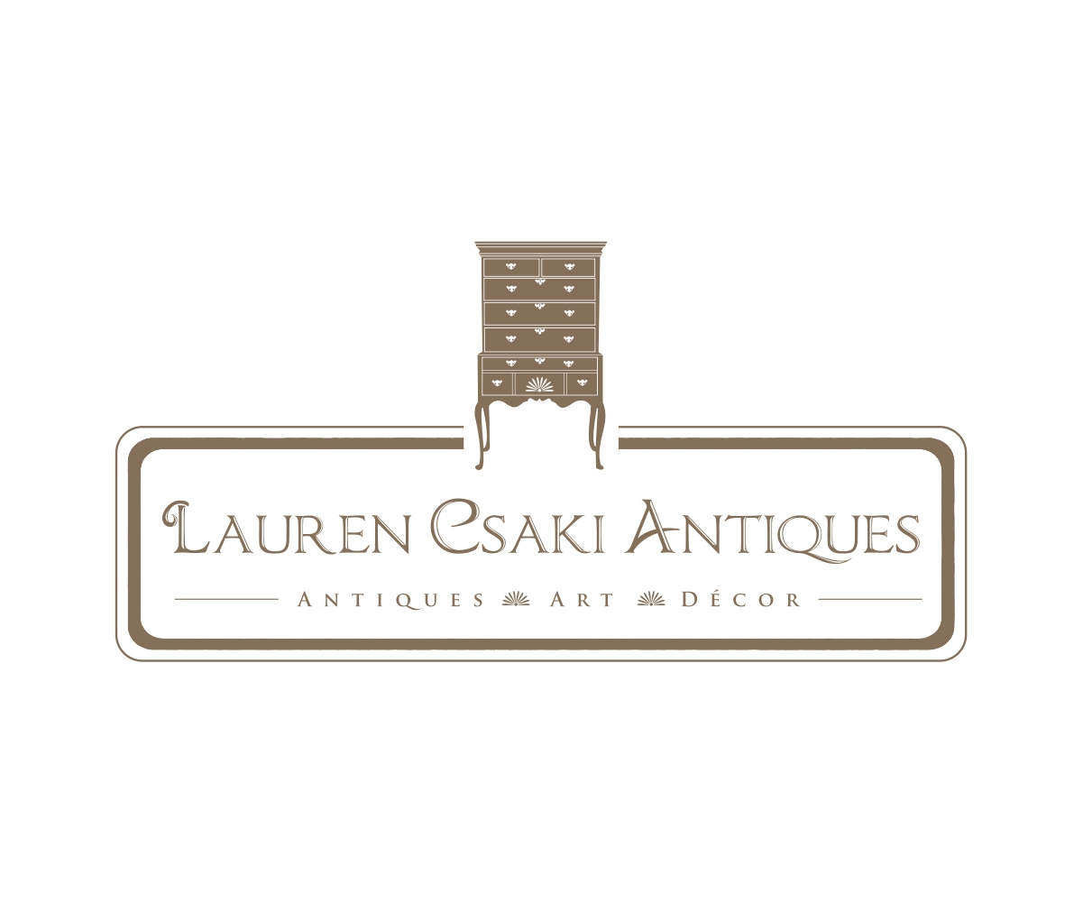 Diseño de Logo por Mandarina para Lauren Csaki Antiques | Diseño #3592064