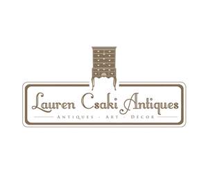 Logo-Design von Mandarina für Lauren Csaki Antiques | Design: #3592240