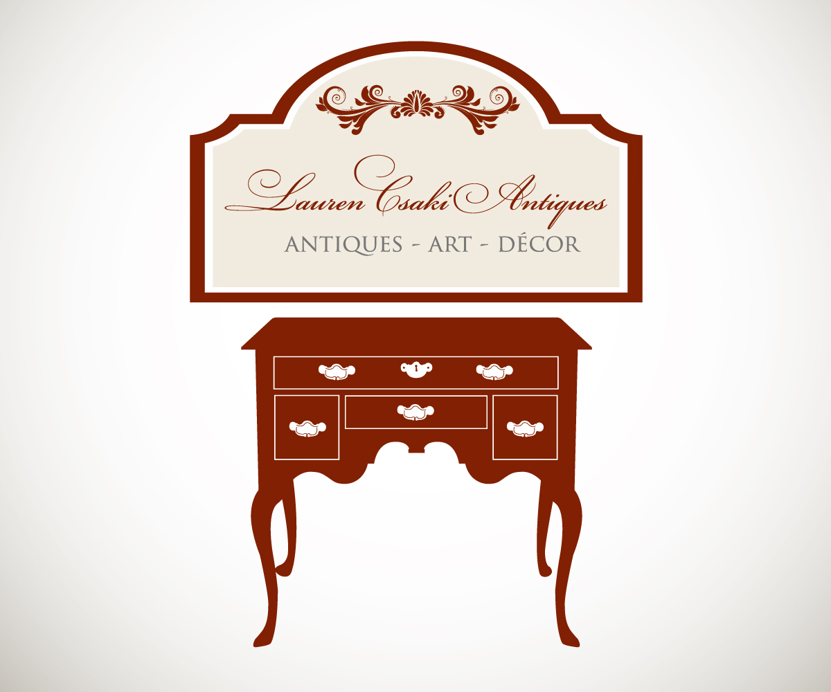 Diseño de Logo por Joshua Carmichael para Lauren Csaki Antiques | Diseño #3551501