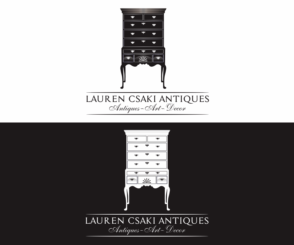 Logo-Design von B8 für Lauren Csaki Antiques | Design #3569270