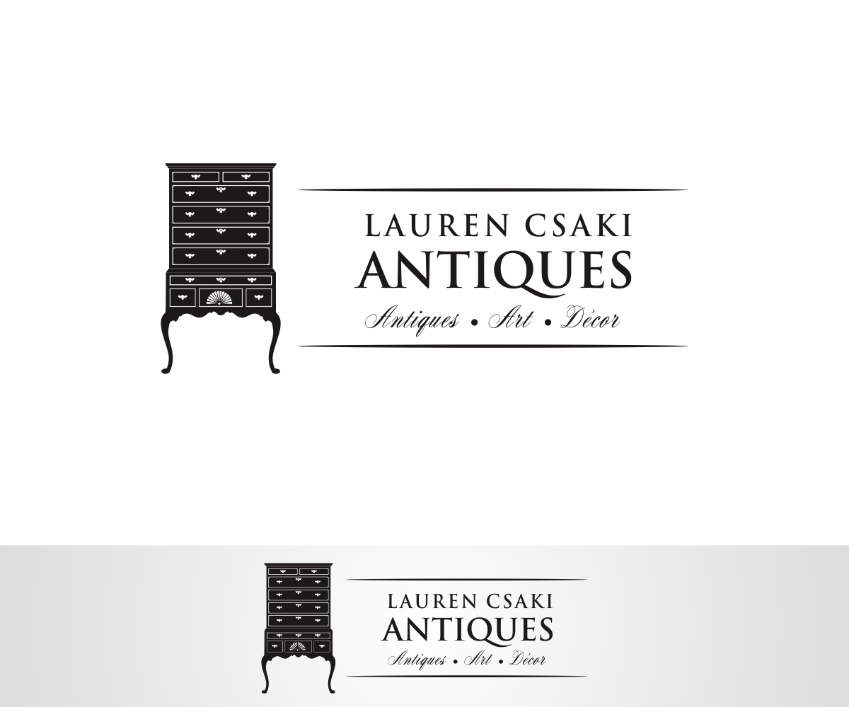 Diseño de Logo por B8 para Lauren Csaki Antiques | Diseño #3645579