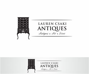 Logo Design by B8 for Lauren Csaki Antiques | Design #3645579