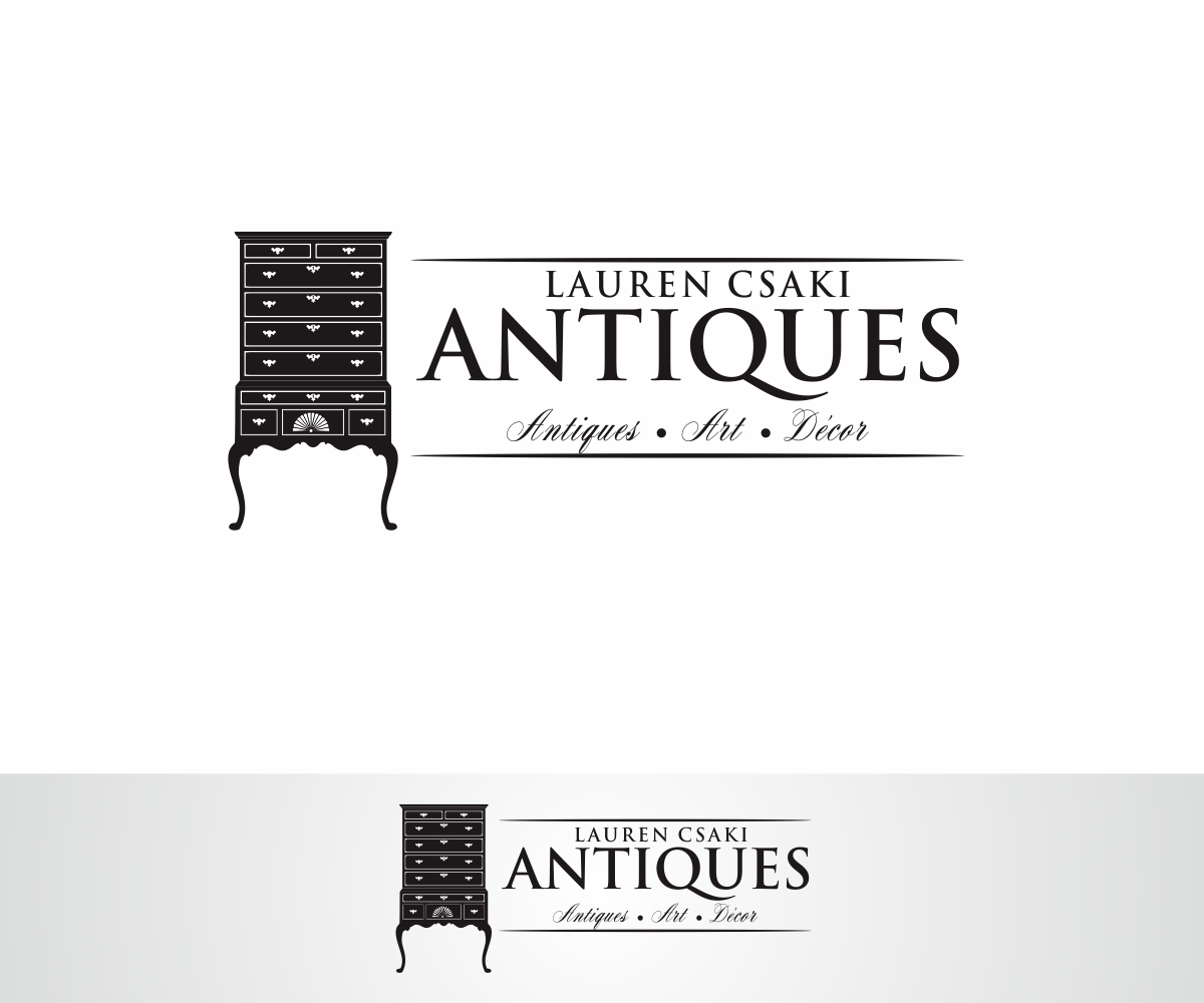 Logo Design by B8 for Lauren Csaki Antiques | Design #3649721