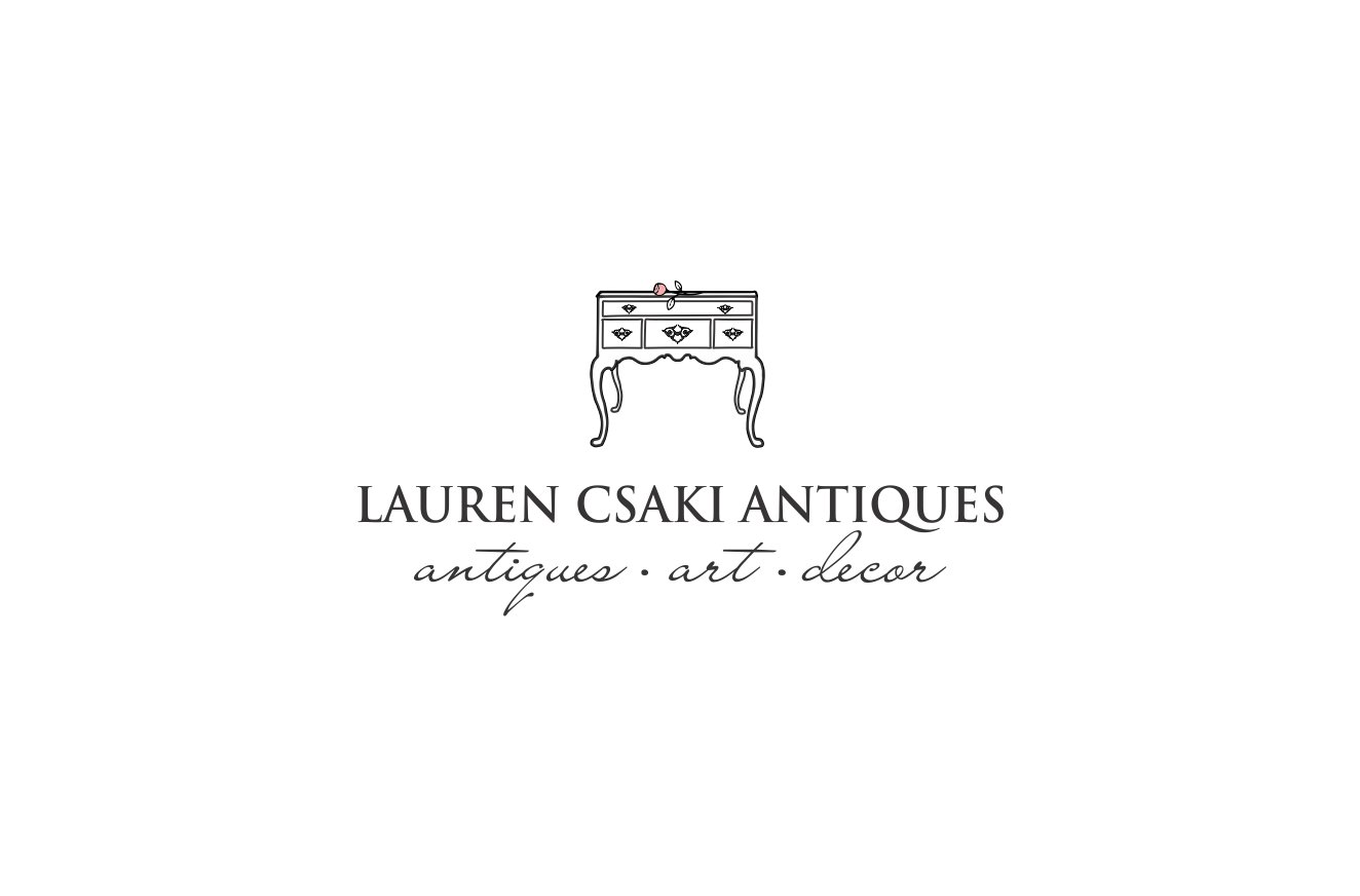 Diseño de Logo por Little Sofi para Lauren Csaki Antiques | Diseño #3560492