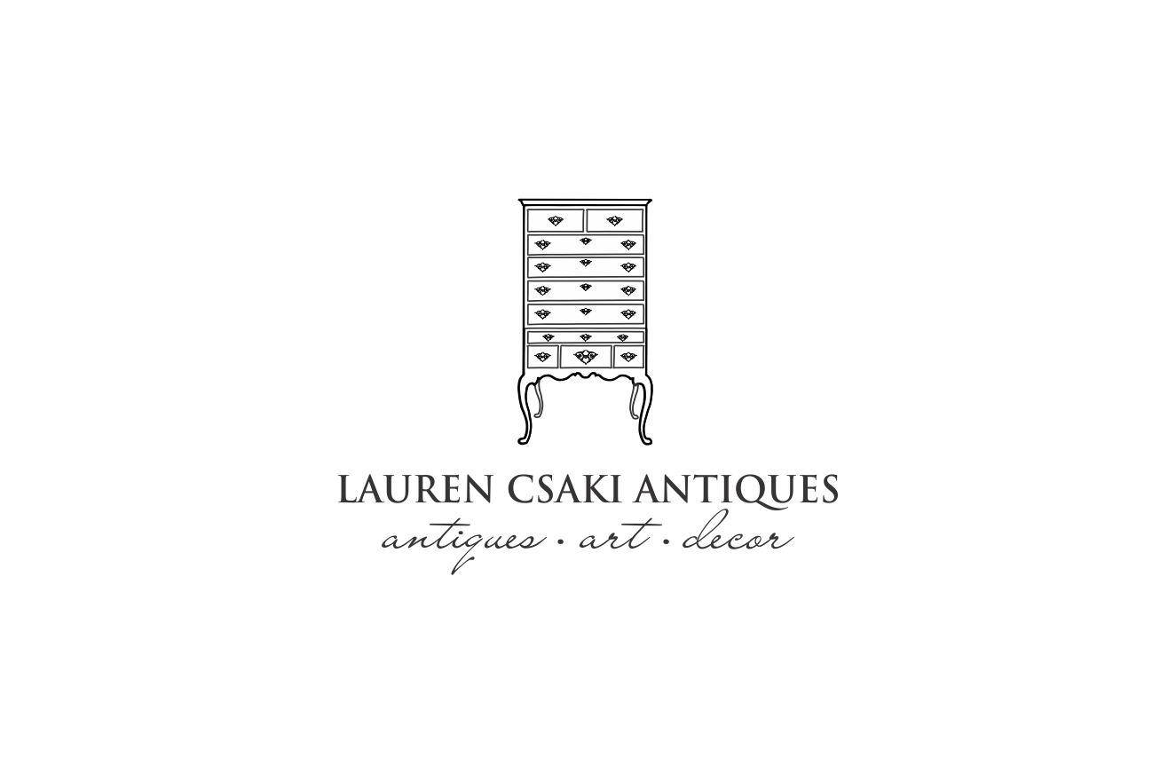 Diseño de Logo por Little Sofi para Lauren Csaki Antiques | Diseño #3588477
