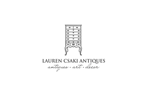 Logo Design by Little Sofi for Lauren Csaki Antiques | Design: #3588477