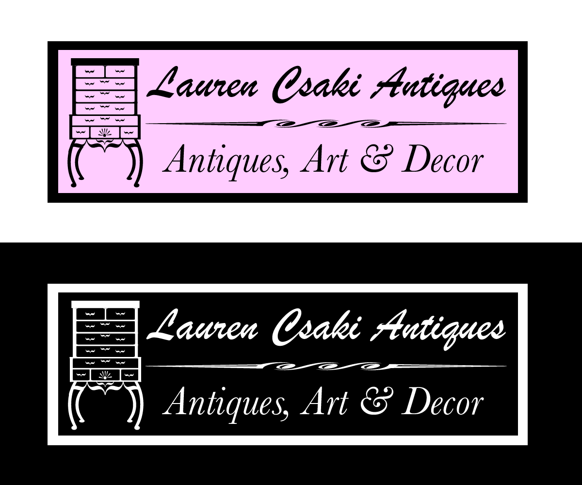 Diseño de Logo por Designs by Laurie Brown para Lauren Csaki Antiques | Diseño #3620711