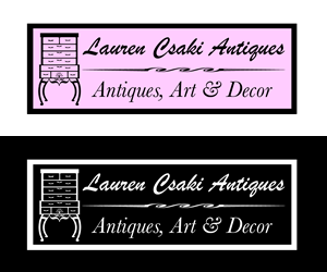 Logo Design by Designs by Laurie Brown for Lauren Csaki Antiques | Design: #3620711