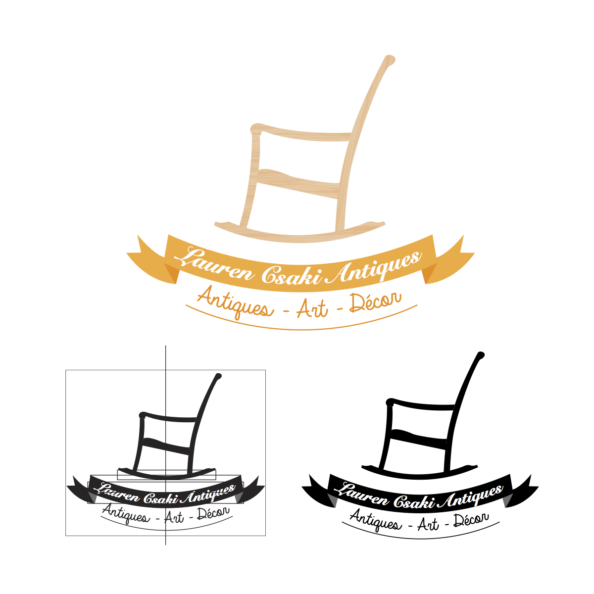 Logo Design by sam's design for Lauren Csaki Antiques | Design #3549713