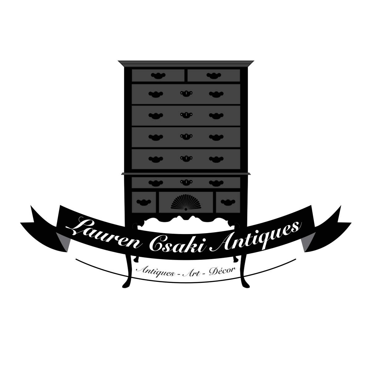 Logo Design by sam's design for Lauren Csaki Antiques | Design #3593432