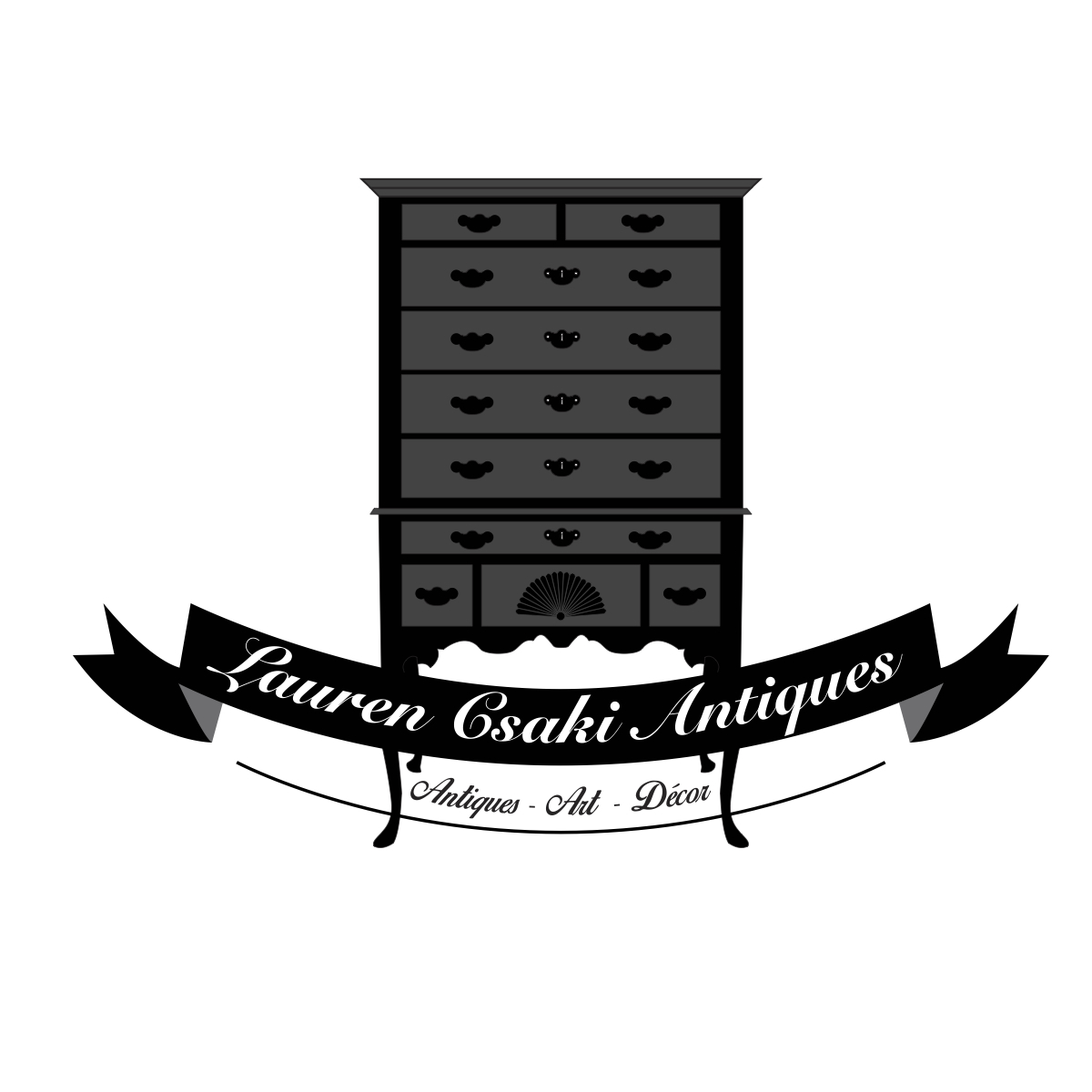 Logo Design by sam's design for Lauren Csaki Antiques | Design #3595101