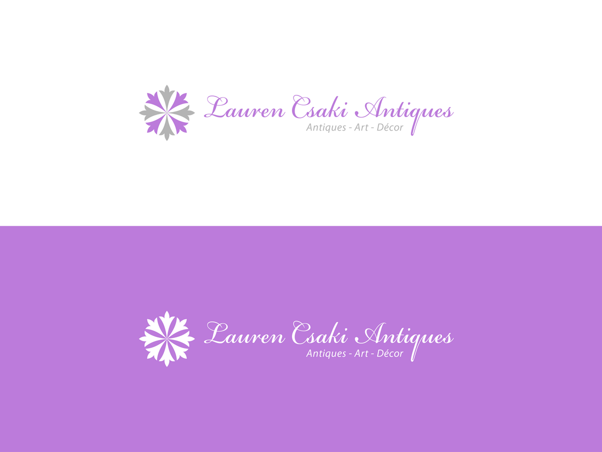 Logo-Design von DiLion für Lauren Csaki Antiques | Design #3549729
