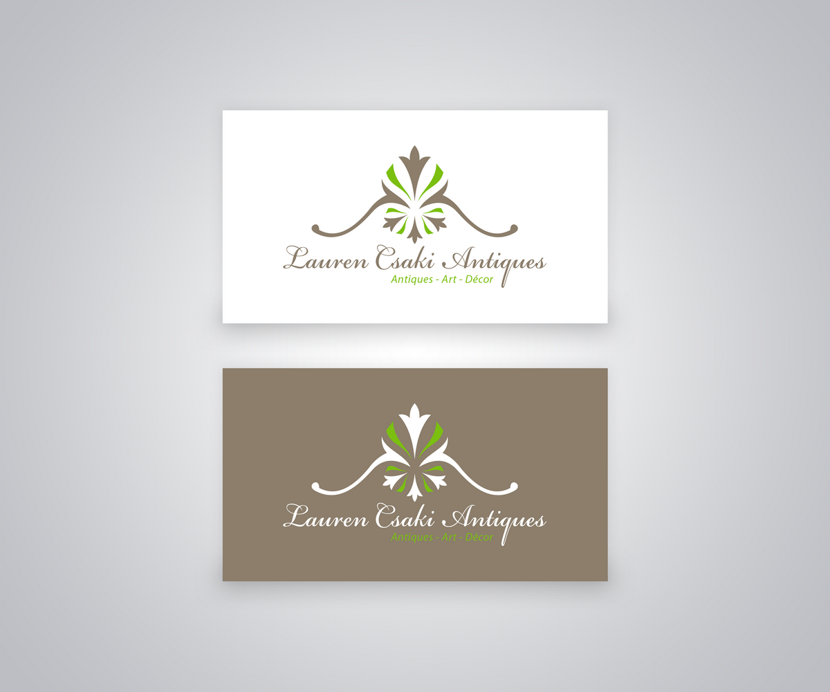 Logo-Design von DiLion für Lauren Csaki Antiques | Design #3586643
