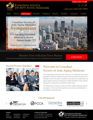 Web Design by Nelsur for Canadian Anti-aging | Design: #3575022