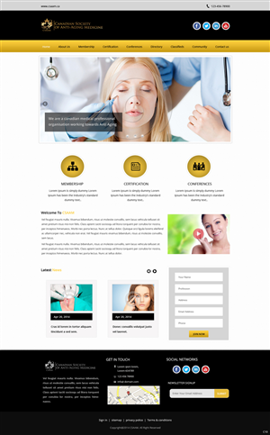 Web Design by pb for Canadian Anti-aging | Design: #3568394