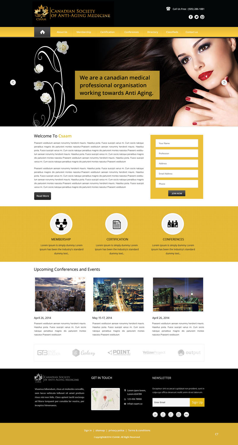Web Design by pb for Canadian Anti-aging | Design #3568425