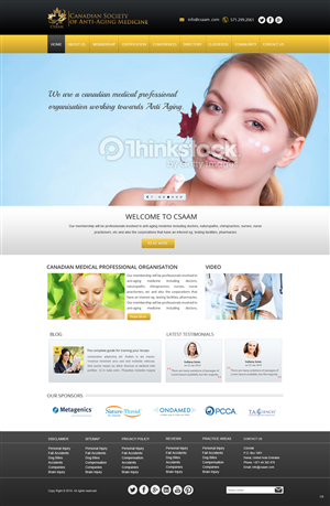 Web Design by pb for Canadian Anti-aging | Design: #3568490