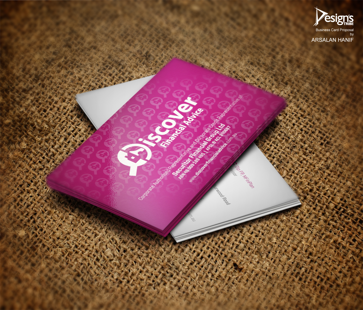 Visitenkarten-Design von DesignsTRIBE für dieses Projekt | Design #883261