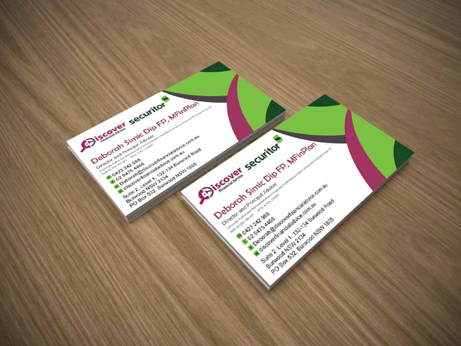 Business Card Design by JessicaD for this project | Design #882316
