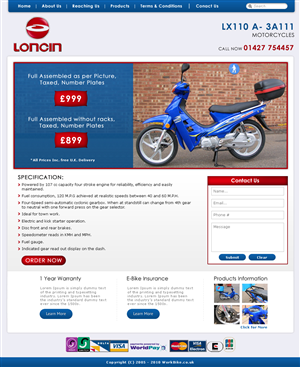 Web Design par Zainab Enterprises pour J.B.Imports | Design #96664